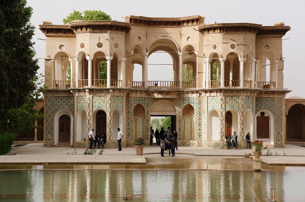 Bāgh-e Shāzdeh Princeznina zahrada poblíž města Máhán a Kermán je na seznamu UNESCO
