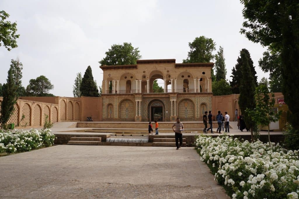 Bāgh-e Shāzdeh Princeznina zahrada poblíž města Máhán a Kermán je na seznamu UNESCO
